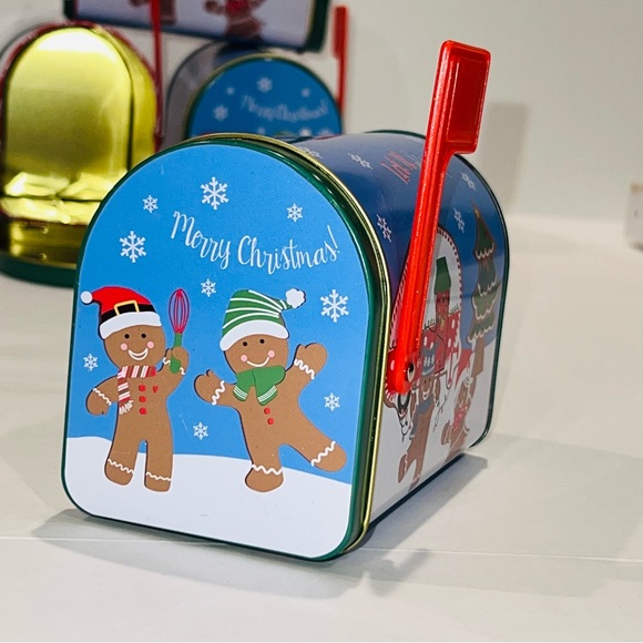 ALWAYS ENABLE UPON REQUEST Letters Santa Tabletop Mailbox “Let it Snow”Christmas - Picture 12 of 13